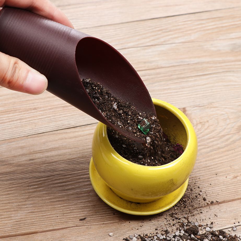 Bonsai Garden Tools - 1 Buah Sekop Tanah Plastik Cangkir
