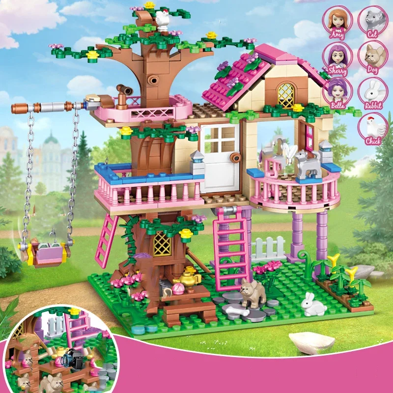 Friends City Tree House Set Bl - Bonsai Garden Ideas ulasan dan harga