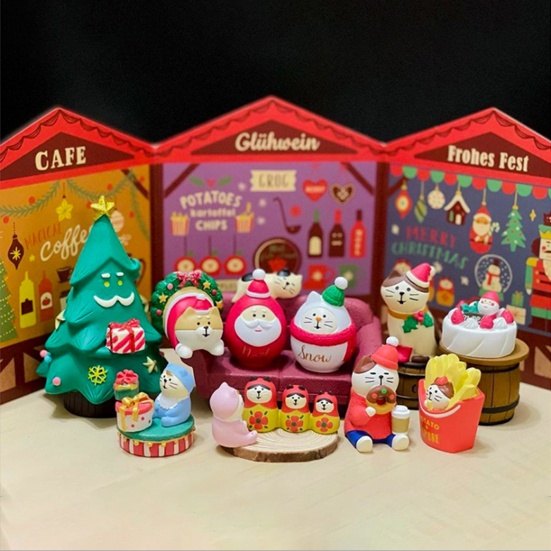 Dekorasi Adegan Seri Natal Dek - Japan Bonsai Garden ulasan dan harga