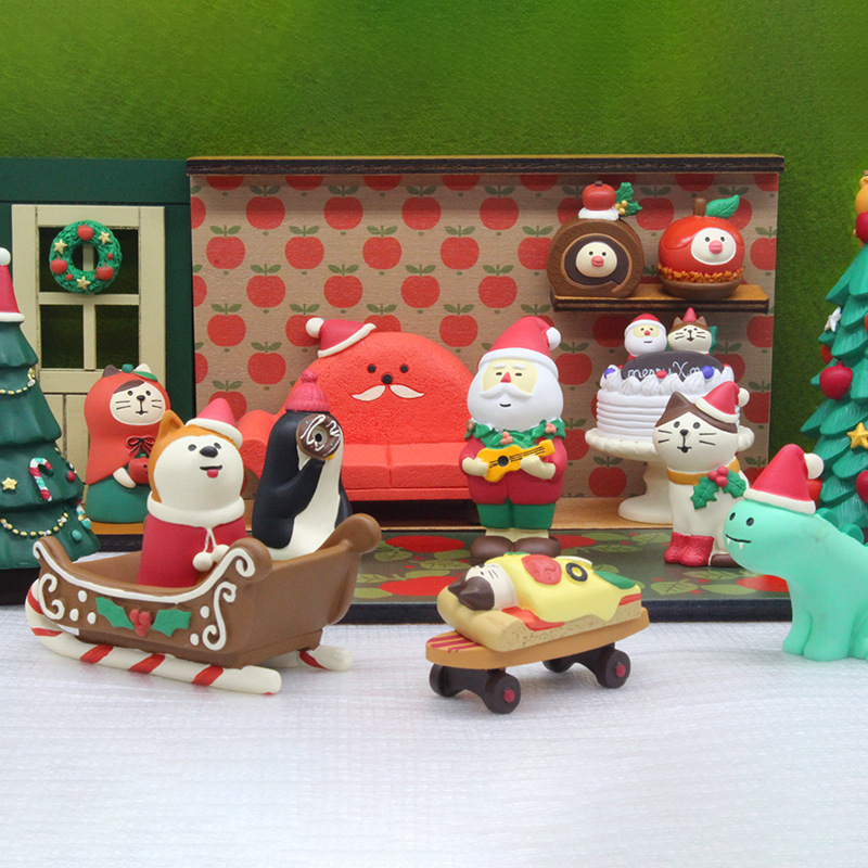 Dekorasi Adegan Seri Natal Dek - Japan Bonsai Garden ulasan dan harga