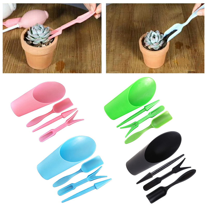 4 Buah Kit Penanam Taman Sendo - Bonsai Garden Tools ulasan dan harga