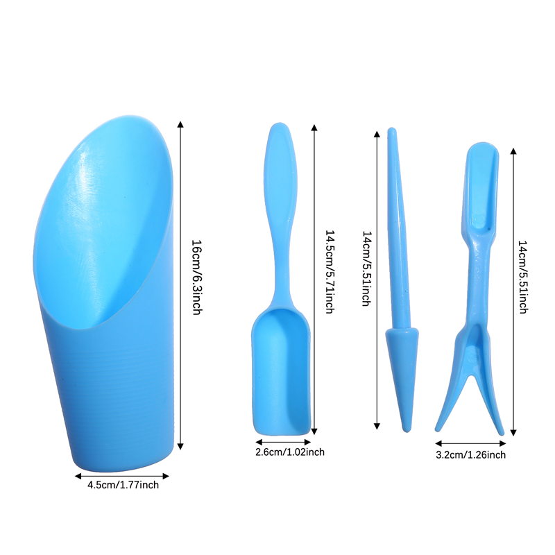 4 Buah Kit Penanam Taman Sendo - Bonsai Garden Tools ulasan dan harga