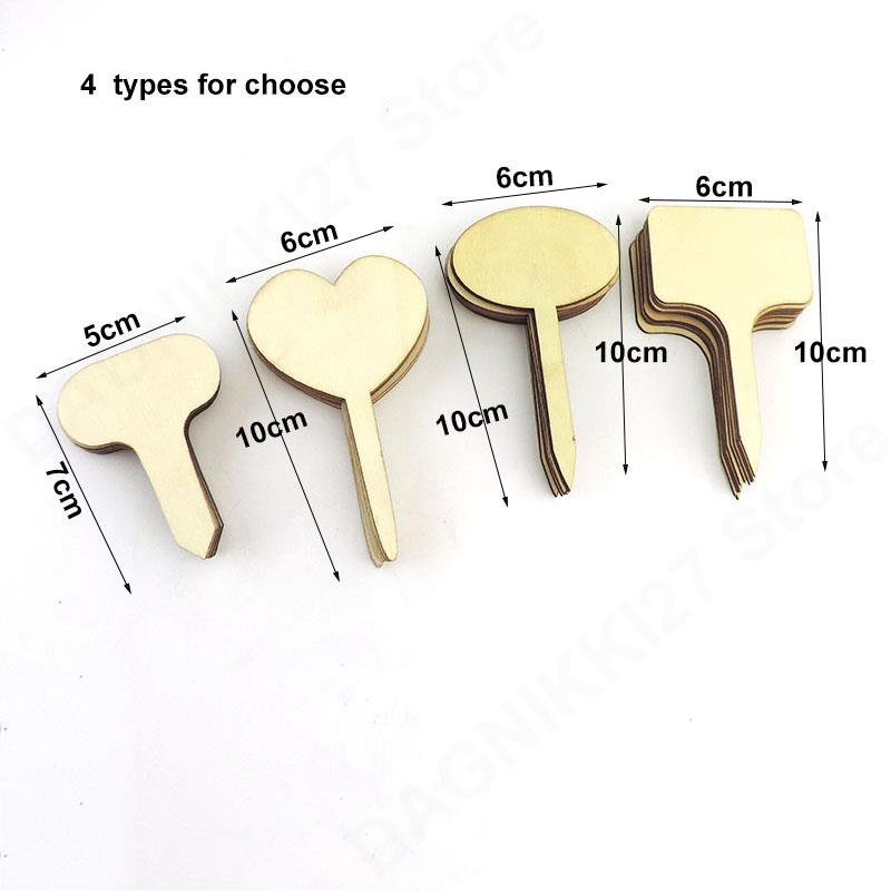 10x Label Tanaman Kayu Tipe T  - Bonsai Garden Tools ulasan dan harga