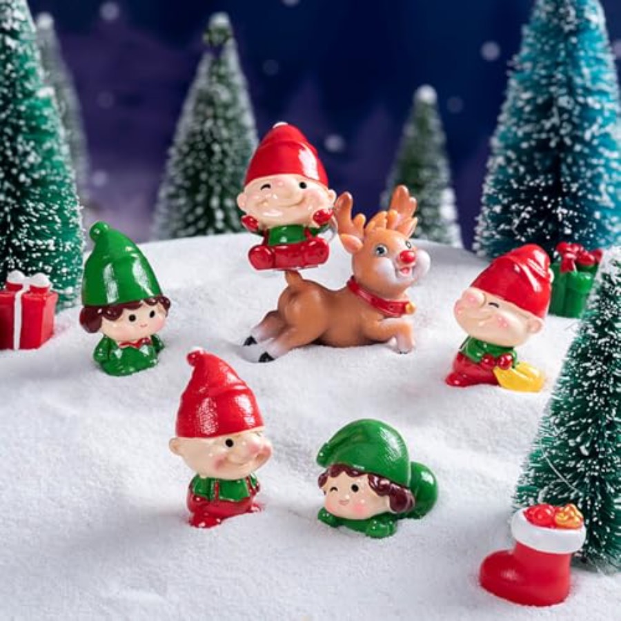 Figur Miniatur Natal, Ornamen  - Japan Bonsai Garden ulasan dan harga