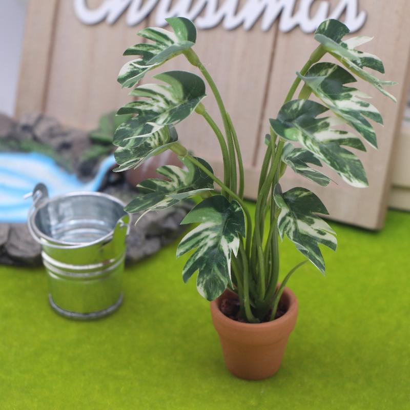 Baru.1PC 1/12 Rumah Boneka Sim - Bonsai Garden Ideas ulasan dan harga