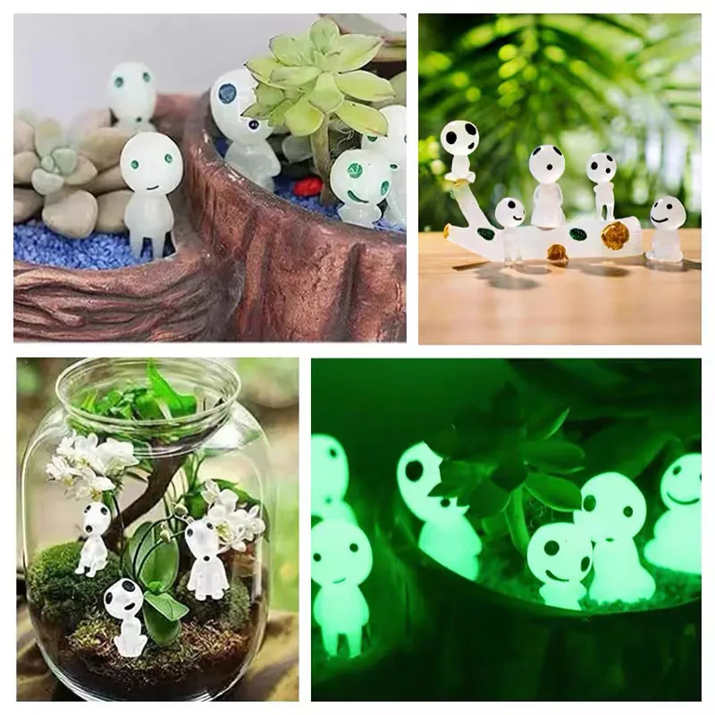 Figur Mini Elf Bercahaya Dekor - Bonsai Garden Ideas ulasan dan harga