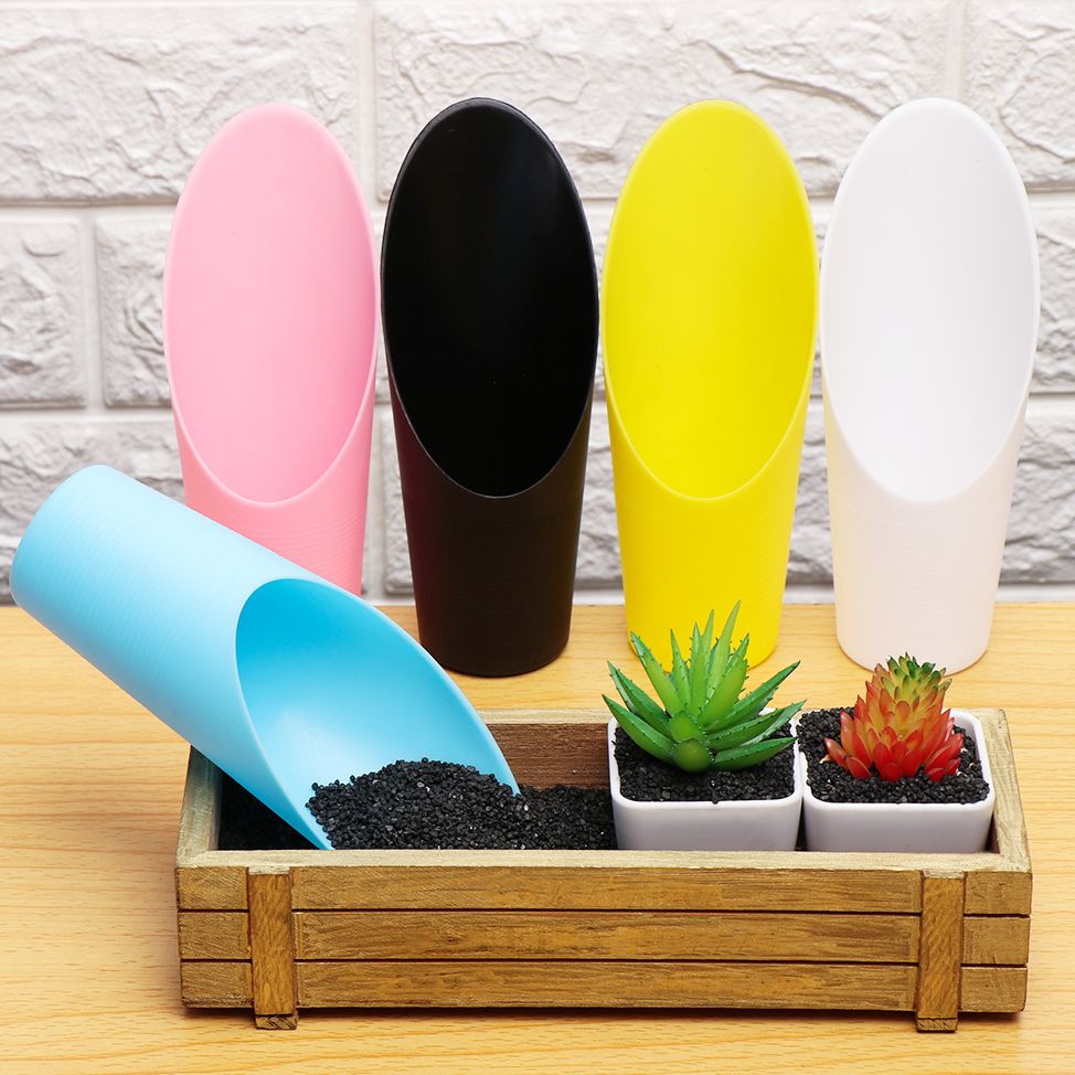 1 Buah Sekop Tanah Plastik Can - Bonsai Garden Tools ulasan dan harga